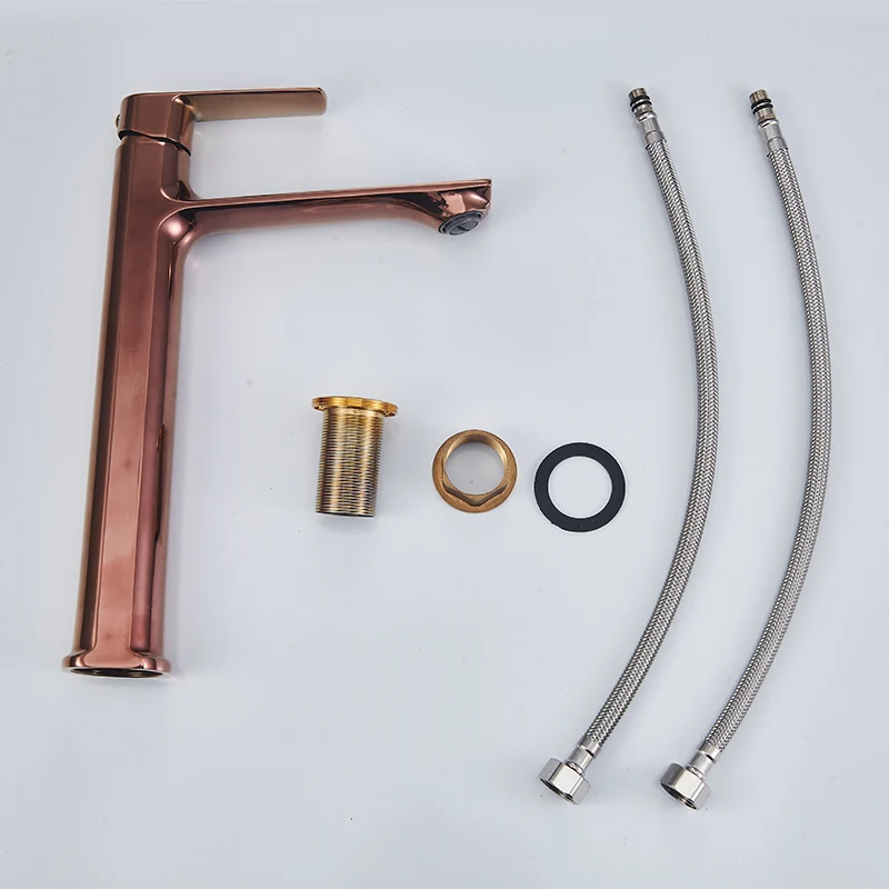 Rose Gold Basin Faucets