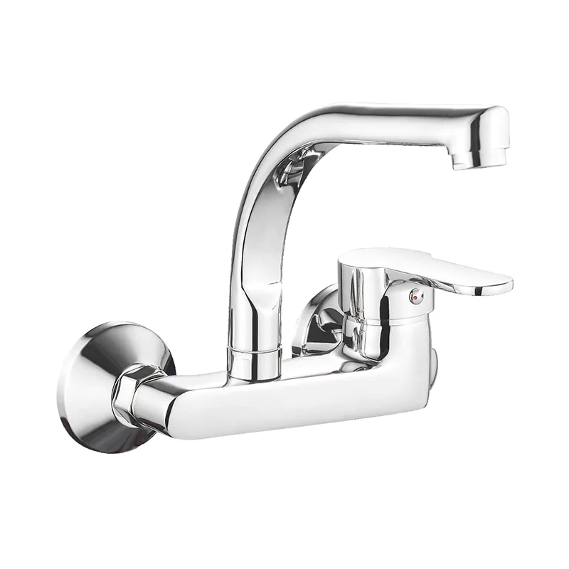 Single Handle Wall Mounted Kitchen Faucet