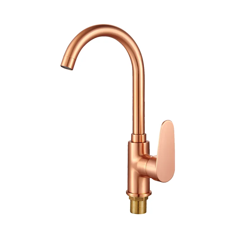 มือจับเดียว Gunmetal Commercial Faucet